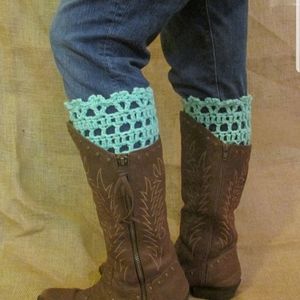 Boot cuffs toppers boot socks boot faux socks